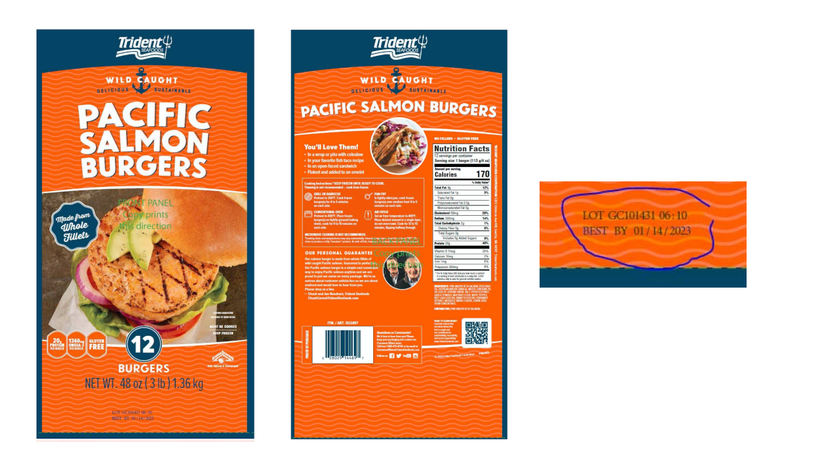 Salmon burgers sold at Costco recalled for risk from metal pieces