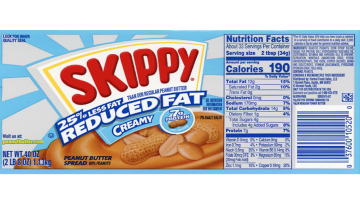 Over 160,000 pounds of Skippy peanut butter recalled over steel pieces