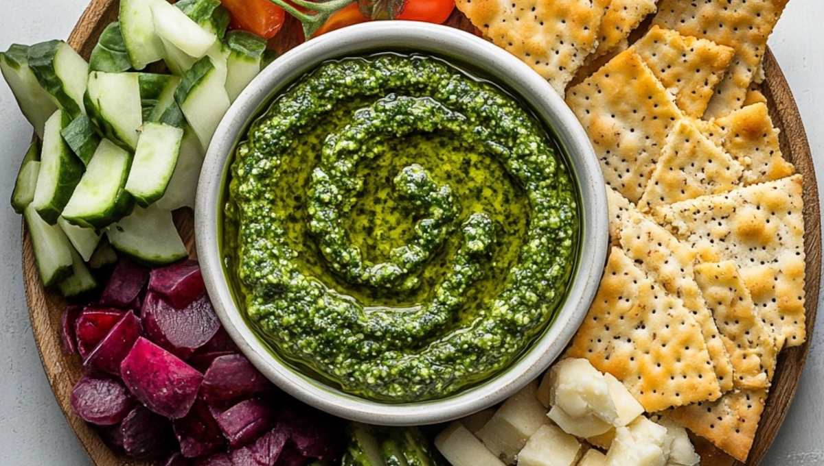 Spinach hummus